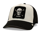 Cap Goorin - Danger Skull And Crossbones - Dust / Black