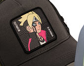 Cap Capslab - Boruto Trucker - Boruto Karma - Olive / Black