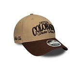 Cap New Era - Branded Wordmark 9FORTY M-CROWN - Camel / Chestnut Brown