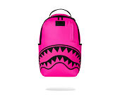 Backpack Sprayground - Shark Central White Stencil Shark Pink Nylon Backpack
