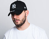 New Era 9FORTY League Basic New York Yankees Strapback Black / Optic White Cap