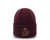 New Era Element Cuff Knit Maroon Winter Beanie