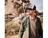 Stetson Trucker Cap Great Plains 7751152 Geen/Stone/Blue