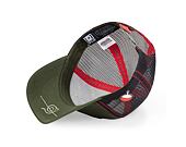 Capslab Sasuke Uchiha 1 Trucker Green / Black Cap