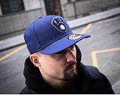 New Era 59FIFTY MLB Authentic Performance Milwaukee Brewers Fitted Team Color Cap