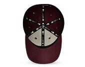 New Era 39THIRTY MLB League Essential New York Yankees Maroon / White Cap