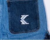Karl Kani KK Og Block Denim Cargo Pants Blue