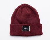 Alpha Industries X-Fit Beanie Burgundy