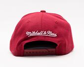 Mitchell & Ness Team Ground 2.0 Snapback Miami Heat Maroon Cap