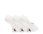 New Era Flag Invisible 3Pack White Socks
