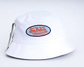 Von Dutch Phoenix Bucket Cotton Twill White Hat
