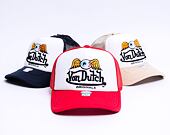 Von Dutch Baker Trucker Foam White/Red Cap