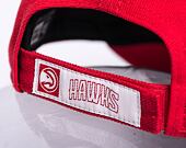 New Era 9FORTY NBA The League Atlanta Hawks Team Color Velcro Strapback Red Cap