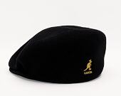 Kangol 504 Kangol Cap Black/Gold Flat Cap
