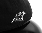 New Era 39THIRTY NFL22 Sideline Carolina Panthers Black / White Cap
