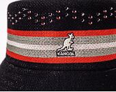 Kangol Slick Stripe Bin Black Hat