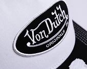 Von Dutch Boston Trucker Cotton Twill White/Black Cap