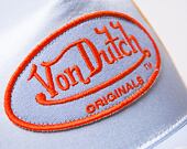 Von Dutch Trucker Cary Satin Lt.Blue/Gold Cap