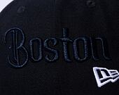 New Era 59FIFTY MLB Script 5 Boston Red Sox Navy / Red Cap
