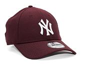 New Era 9FORTY MLB Diamond era  New York Yankees Maroon / White Cap
