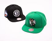 Kšiltovka Mitchell & Ness NBA Conference Patch Snapback Boston Celtics Green