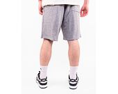 Kraťasy New Era Essential Shorts Heather Grey / White