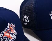 Kšiltovka NEW ERA Core 9FORTY A-Frame Trucker Prague Lions Dark Royal