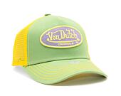 Von Dutch Trucker Boston Green/Yellow Cap
