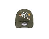 Dětská Kšiltovka New Era 9FORTY Kids MLB Outdoor New York Yankees New Olive / White