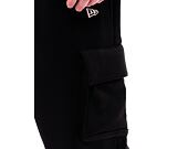 Tepláky New Era Cargo Joggers Black / White