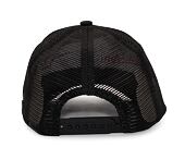 Dětská kšiltovka New Era 9FORTY Kids A-Frame Trucker Oval Black / White