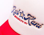 Kšiltovka Karl Kani Kani Star Trucker Cap red/off white