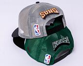 Kšiltovka New Era 9FORTY A-Frame Trucker NBA Brooklyn Nets - Graphite