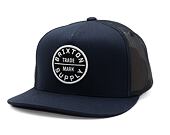 Kšiltovka Brixton Oath MP Trucker Hat - Washed Navy/Washed Navy