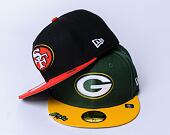 Kšiltovka New Era -59FIFTY NFL Visor Clip - Green Bay Packers - Dark Green