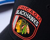 Kšiltovka Fanatics Authentic Pro Draft Chicago Blackhawks Black/Athletic Red