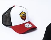 Kšiltovka New Era - 9FORTY Trucker Core AS Roma - White / Red