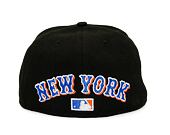 Kšiltovka New Era - 59FIFTY Upside-Down - NY Mets - Black