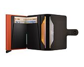 Peněženka Secrid - Miniwallet - Matte - Truffle & Orange