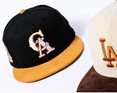 Kšiltovka New Era - 59FIFTY MLB Contrast Cord - California Angels - Black