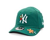 Dětská Kšiltovka New Era - 9FORTY Kids MLB Icon - NY Yankees - EMG / White