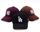 Kšiltovka New Era - 9FORTY MLB Melton Medium - LA Dodgers - Black / White