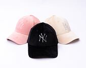 Dámská Kšiltovka New Era - 9FORTY Womens MLB Velour Diamante - NY Yankees - Black