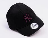 Dětská Kšiltovka New Era - 9FORTY Kids MLB League Essential - NY Yankees - Black / Purple
