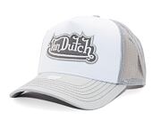 Kšiltovka Von Dutch - Trucker Rockford - Caps - Cot Twill - White/ Grey