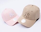 Dámská Kšiltovka New Era - MLB Essential 9FORTY - NY Yankees - Camel