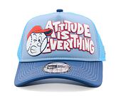 Kšiltovka New Era - Baseball Graphic 9FORTY Trucker - Navy / Bright Blue