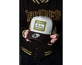 Kšiltovka New Era - Buffalo Patch Canvas 9FORTY Trucker - Stone / Brown