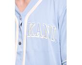 Dres Karl Kani - College Baseballshirt - blue