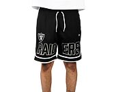 Kraťasy New Era - NFL Graphic - Las Vegas Raiders - Black